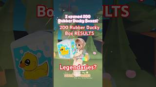 Results from opening 200 Rubber Ducky Boxes 💕 Which Rubber ducky is your fave??