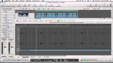 Logic Pro, Time & Pitch/Flex Time Part 3 of 3