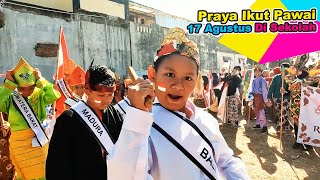 Praya Ikut Karnaval Sekolah SD | Pakai Baju Adat Indonesia Dan ...