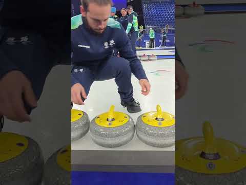Getting the Stones Ready 🥌❄️