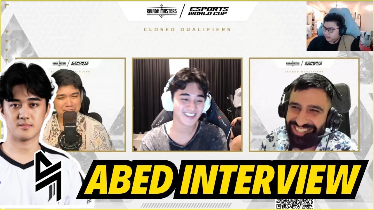 Abed Master Abed interview after mag qualify ng Rhiyad Masters - YouTube
