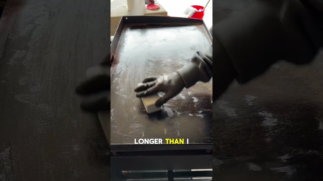 How To Restore A Rusted Blackstone Griddle Blackstonegriddle Blackstonecooking