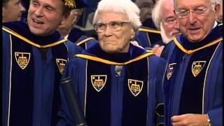 Harper Lee Receives Honorary Degree at 2006 Commencement