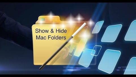 Hide/Show Your Folder(s) on Mac OS X