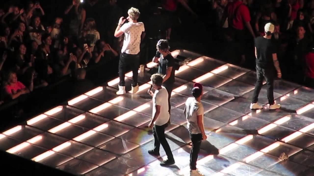 One Direction Twitter Questions Staples Center 8/9/13