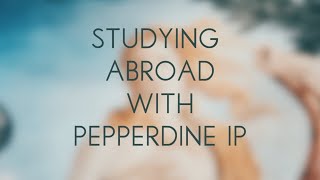 International Programs at Pepperdine