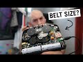 SONY Walkman WM FX101 STRIP & REPAIR: TUTORIAL (what is the belt size in cm?)