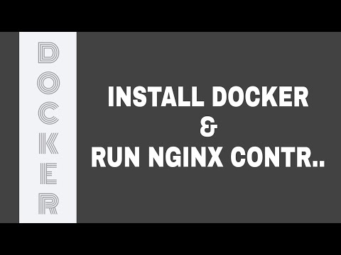 How to install docker in ec2 instance and run nginx container | Run nginx container on ec2 instance