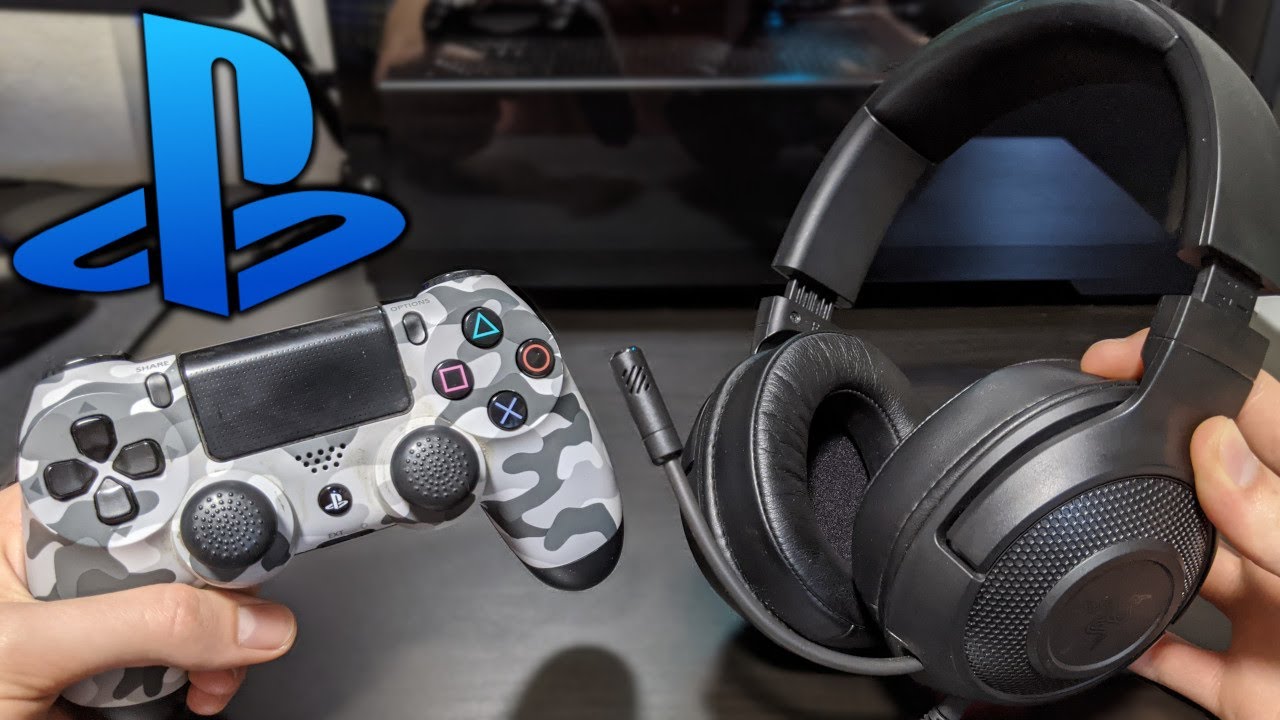 bombe labyrint Mærkelig How to CONNECT Your Headset, Headphones, Speakers and Microphone to Your PS4!  (EASY) (2020) | SCG - YouTube
