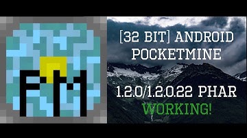 Minecraft PE 1.2.0 - 1.2.0.22 PocketMine Phar Download - *WORKING* (Android) [32 BIT] - BETA