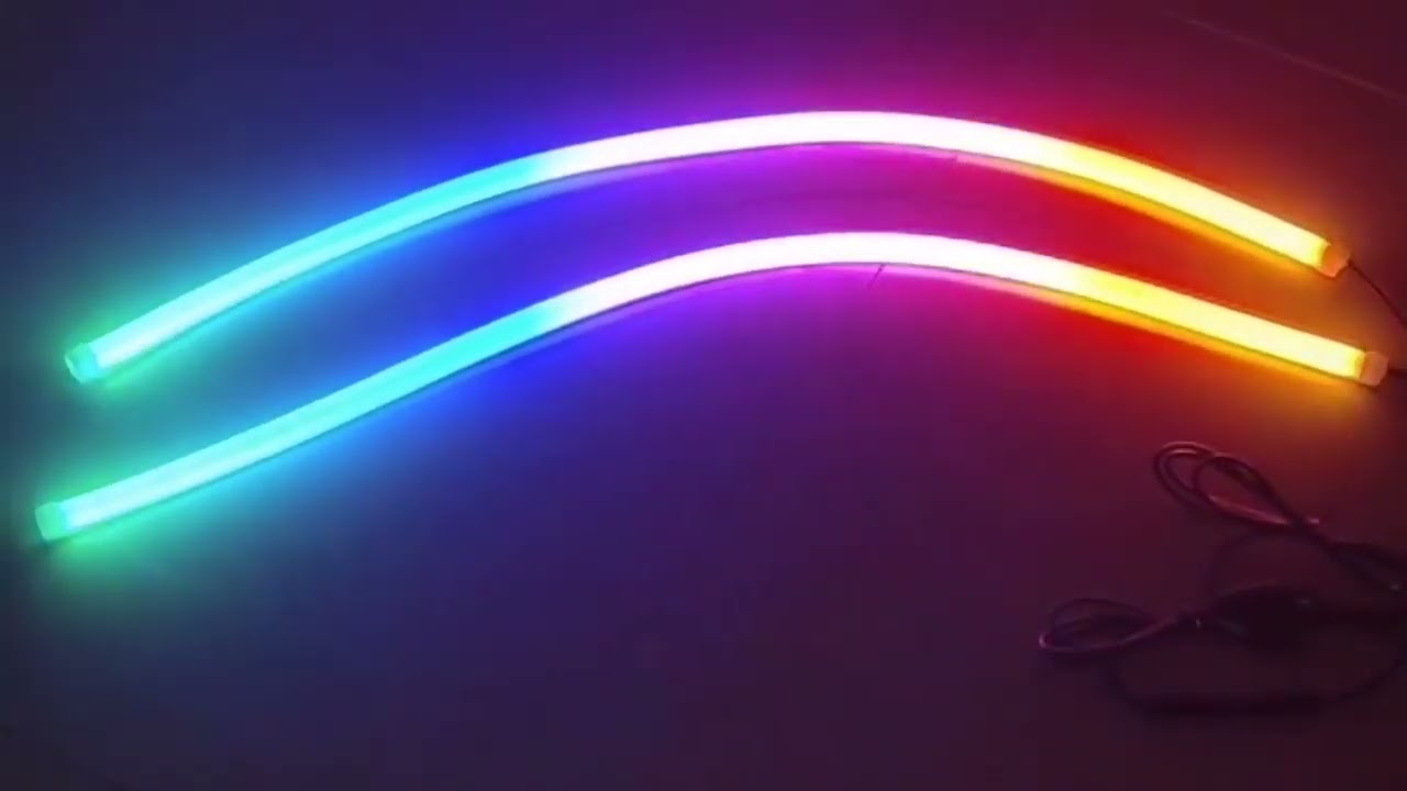 New RGB Drl phone Bluetooth control. Sales &   available Cell. 6384314669. All car installation.