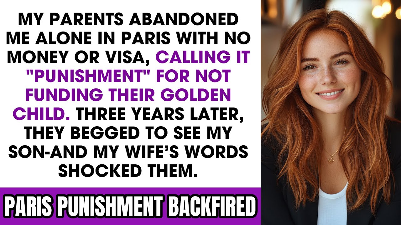 My Parents ABANDONED Me Alone in Paris With a Note: “This Is the Punishment for...