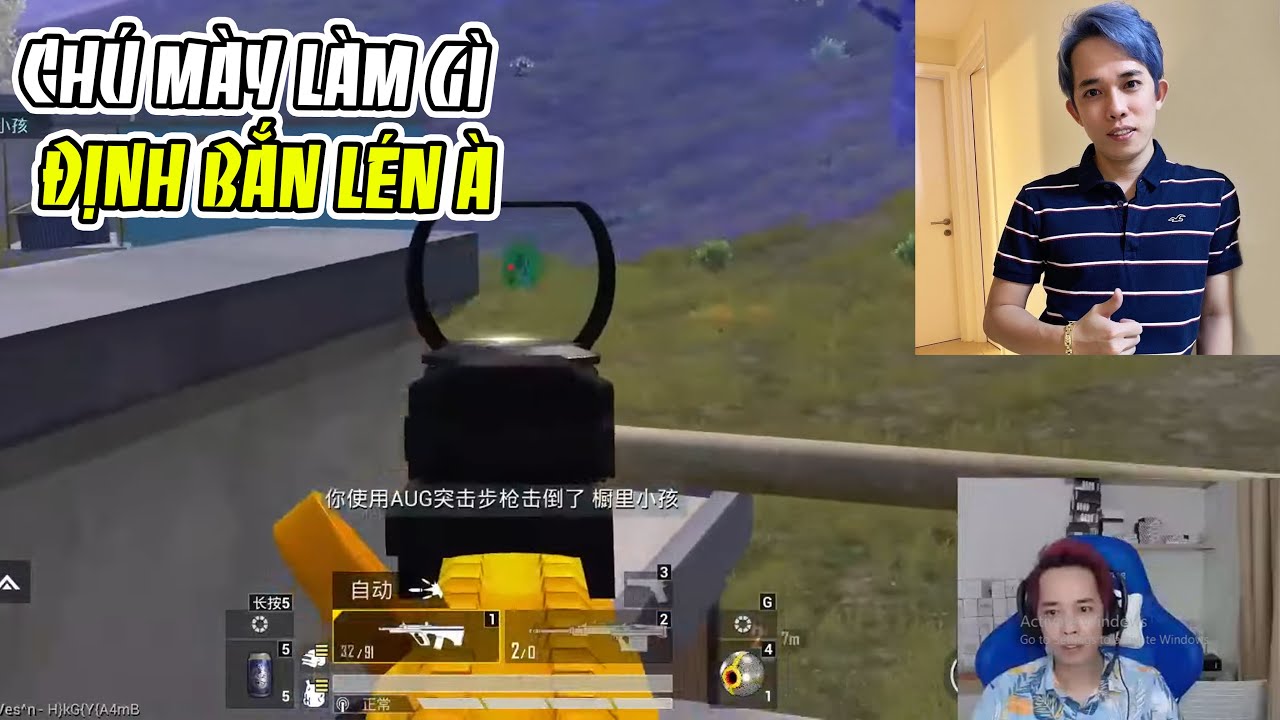 Nam Blue | CHÚ MÀY MÓC SAU LƯNG ĐỊNH BẮN LÉN À | PUBG Mobile