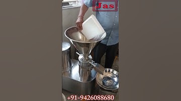 Garlic Paste Making Machine | +91-9426088680 | jasenterprise.com