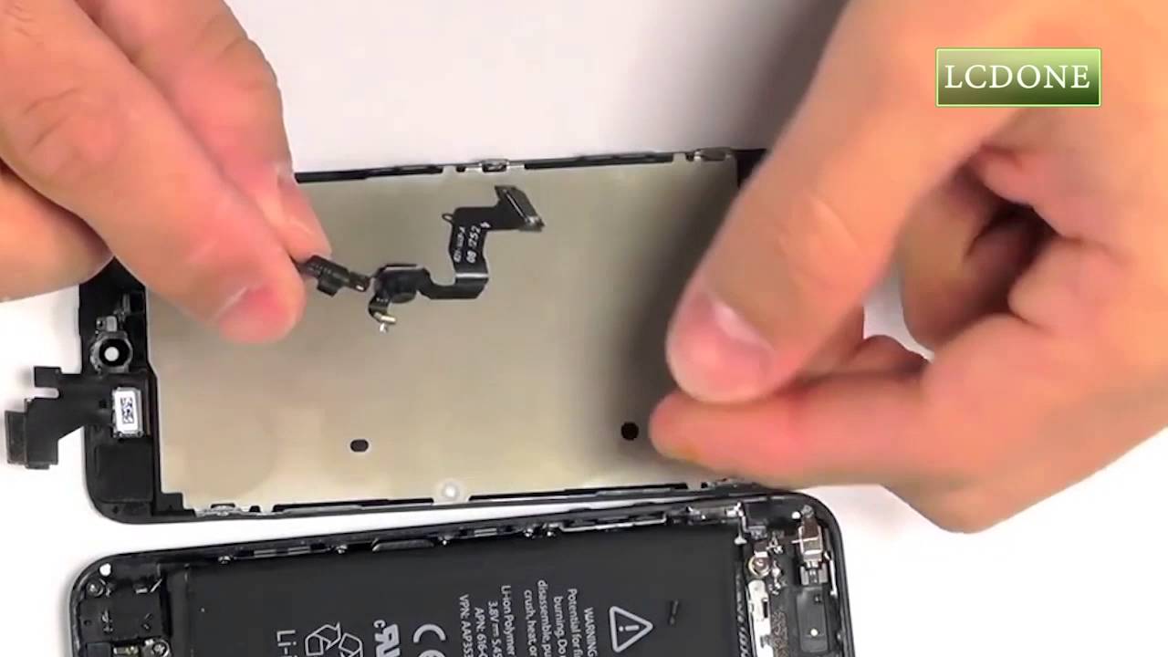 how to replace iphone 5 lcd screen and digitizer assembly - LCDONE ...