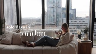 solo days in london | living in my first apartment
