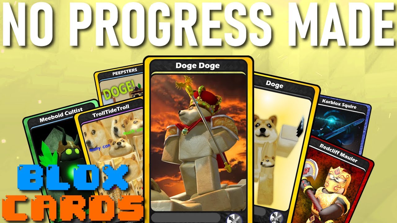 I Got Distracted By Doges - Blox Cards