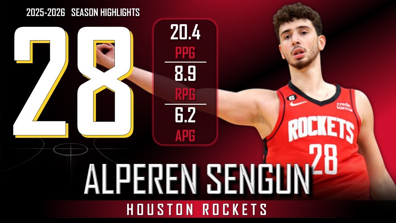 Alperen Sengun || 2025-2026 Houston Rockets Highlights