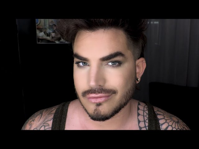 I'm Stealing Adam Lambert's Sparkly Studded Eye Makeup for My