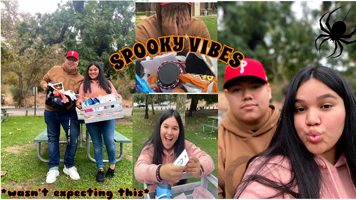 WE MADE EACH OTHER SPOOKY BASKETS