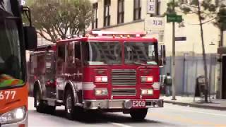 LAFD Engine 209 Responding