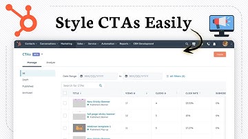 How to add custom styles to your CTA in HubSpot