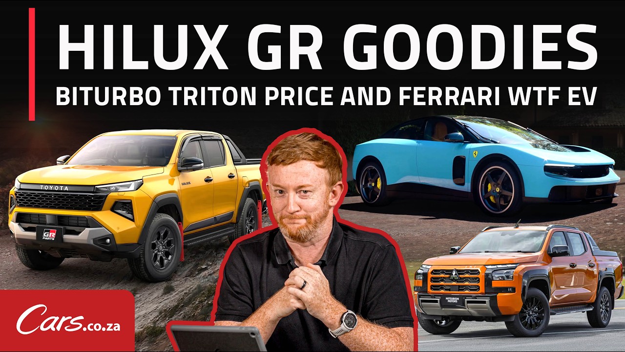 Toyota Hilux GR Goodies + biturbo Triton Price and Ferrari WTF EV