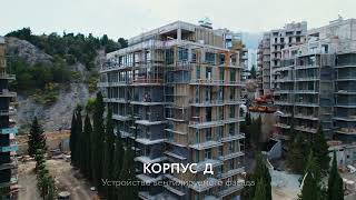 Ход строительства More.Yalta. Май 2024