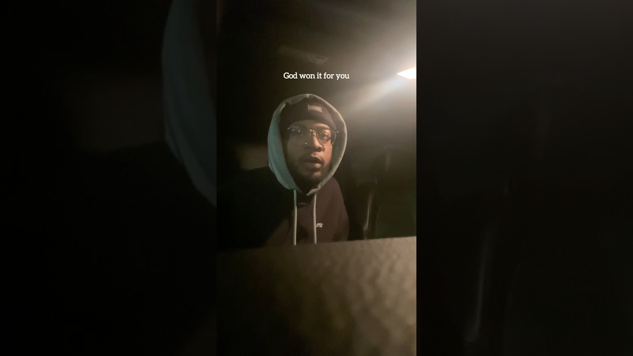 just remember… God won it for you! 