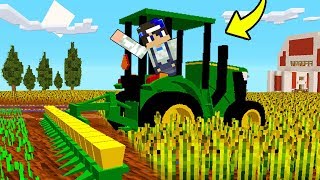 JAK BYĆ FARMEREM ? SYMULATOR FARMY I ROLNICTWA  MINECRAFT ! || LAKI