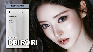 MEOVV – DDI RO RI | Instrumental