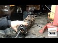 Ford Fiesta Snapped Front Suspension Coil Spring Fitting Shock Absorber McPherson Strut Replacement