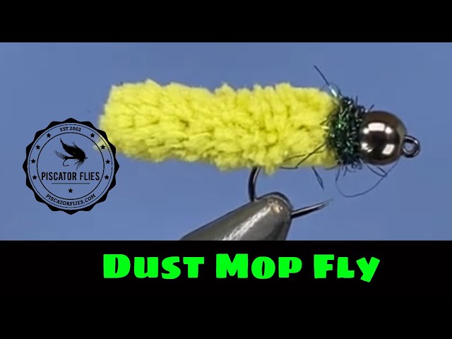 How to tie a Dust Mop Fly for Trout, Panfish, and Bass Quick and Easy Fly  Fishing Pattern 