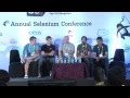SeConf2014: Fish Bowl with the Selenium Committers 