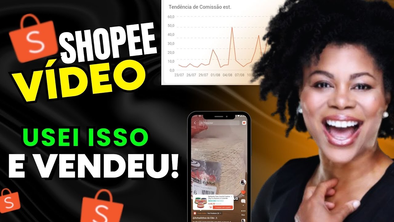 Como destravar as vendas na Shopee Vídeo e GANHAR DINHEIRO todos os dias!