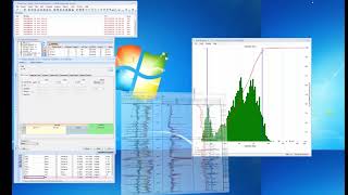 North Sea petrophysical interpretation using PowerLog