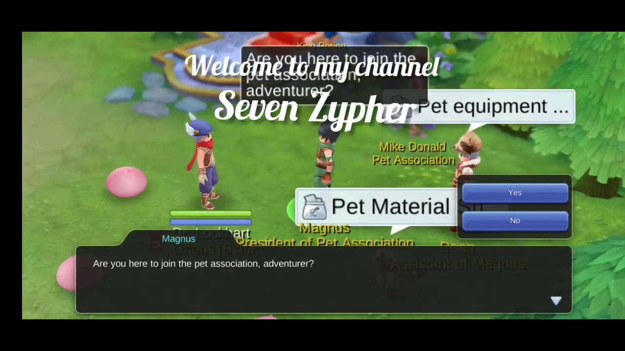 RAGNAROK MOBILE EL Dr_Lockhart Adventure Quest for Capturing Pets