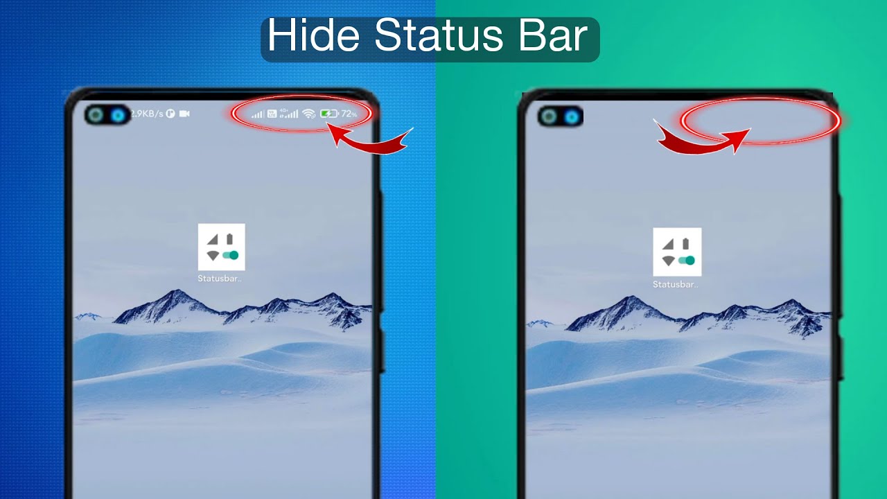 status bar icon hide | how to hide notification icon on status bar ...