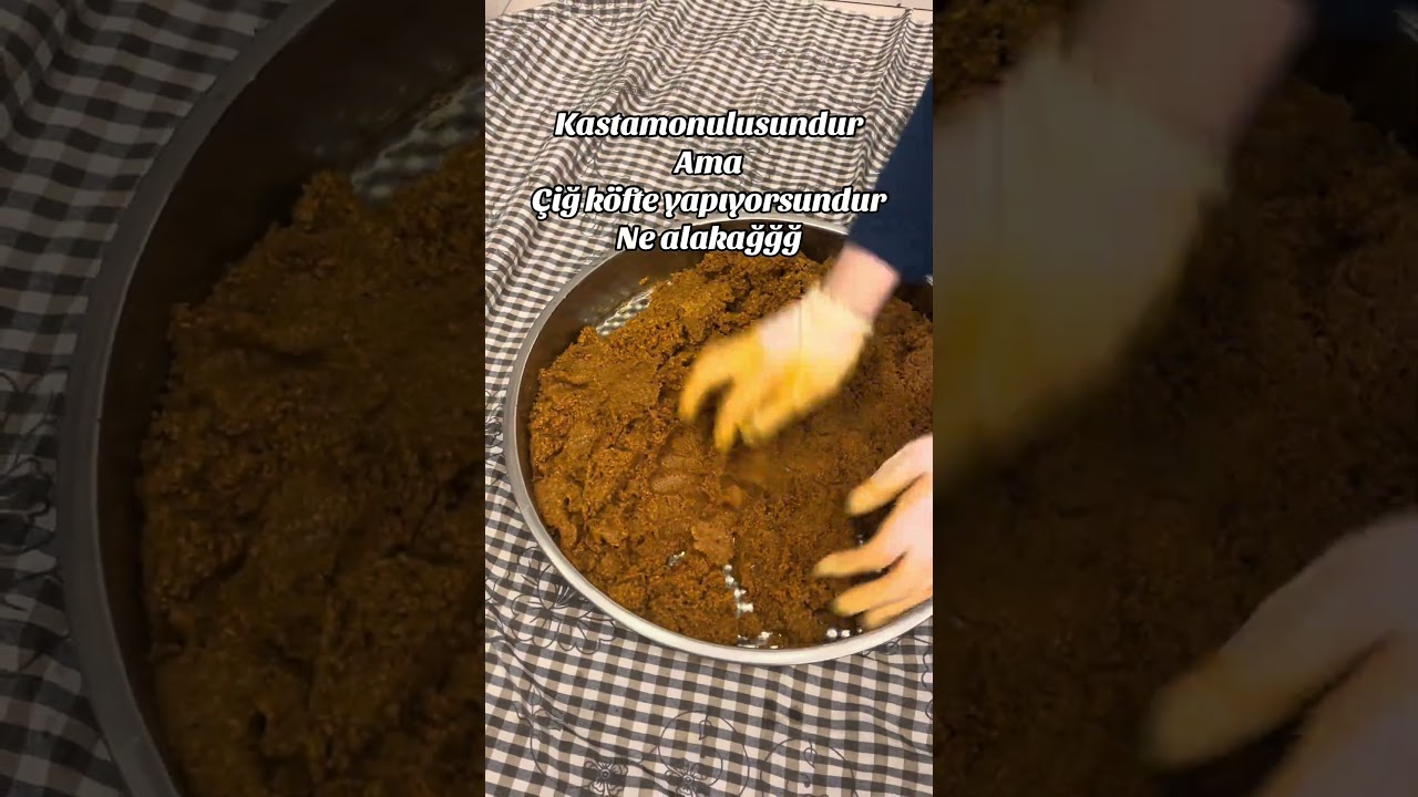 #cigkofte #kastamonu #shortvideo #yemektarifleri #yemektarifi