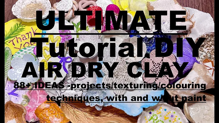 88+ IDEAS on AIR DRY CLAY - DIY projects, colourin...
