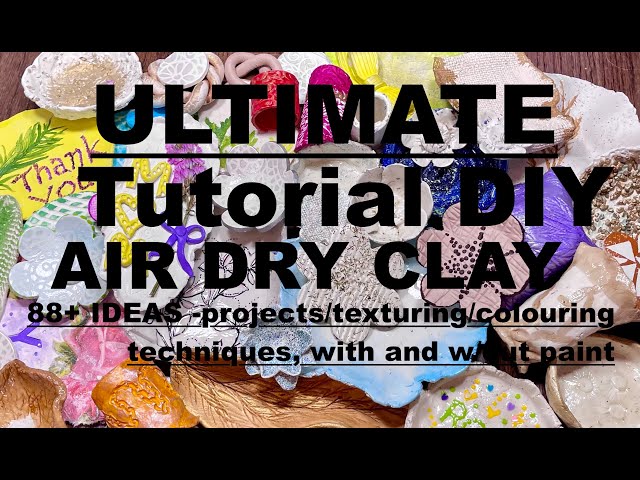 390 Best Air Dry Clay Crafts ideas