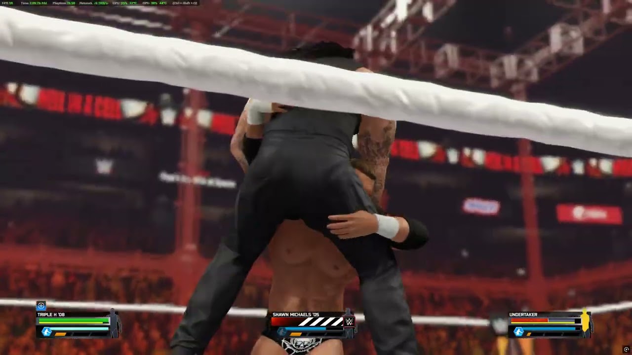 WWE 2k26 Triple H vs The Undertaker Special guest Referee Shawn Michaels