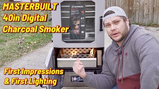 Masterbuilt Digital Charcoal Smoker Review | Initial Thoughts & First Light