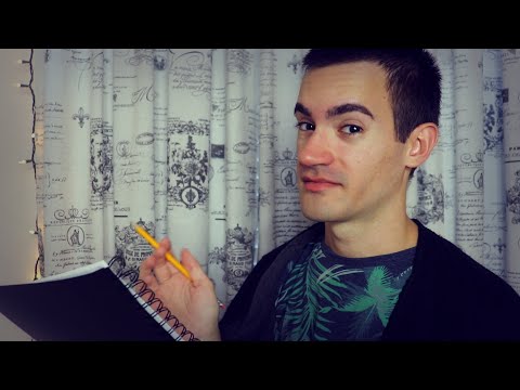 New Friend Draws You in Class (ASMR RolePlay)