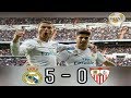 REAL MADRID vs SEVILLA 5-0 Resumen Goles 