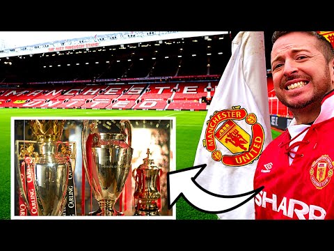 An Honest OLD TRAFFORD Stadium Museum TOUR Man Utd Megastore RedCafe REVIEW 
