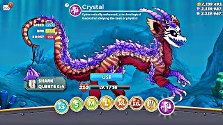 Hungry Shark World New Shark - New Crystal Shark By Fan Made - Hungry Shark All Sharks Unlock 2024