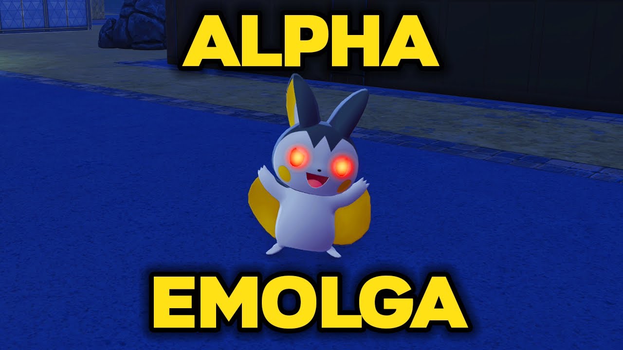 Как поймать АЛЬФА Эмолгу в Pokemon Legends: Z-A!