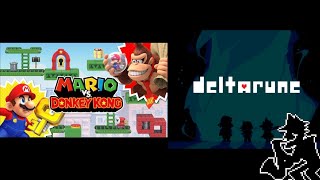 Deltarune - Sneaking x Mario vs. Donkey Kong (Switch) - Toy Company C [Mashup]