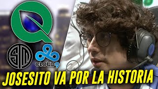 JOSEDEODO VA POR LA HISTORIA EN NORTEAMERICA || FLYQUEST VS TSM Y C9 || EL CAMINO A WORLDS!